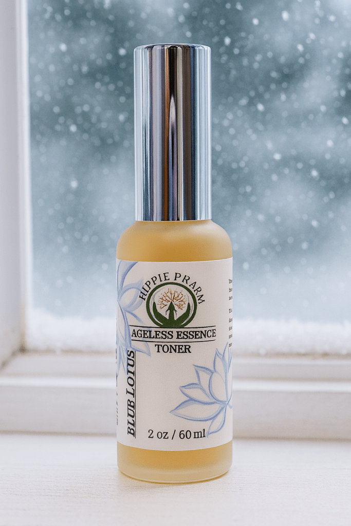 Hippie Pharm Blue Lotus Ageless Essence Toner botanical skincare product
