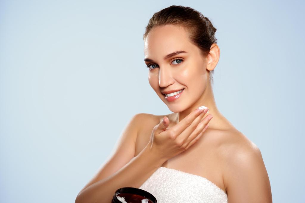 Slow beauty skincare routine emphasizing consistency and calm care